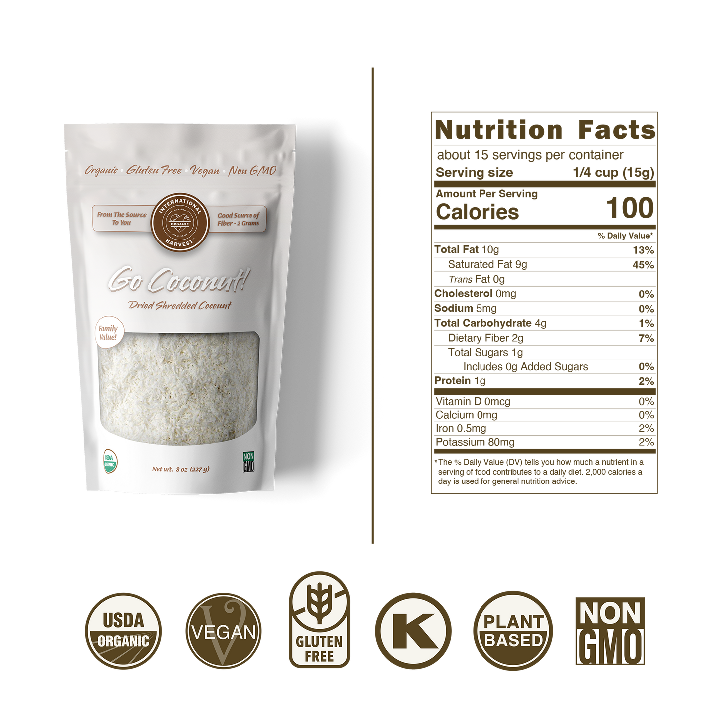 Go Coconut! Sun-Dried Shredded Coconut