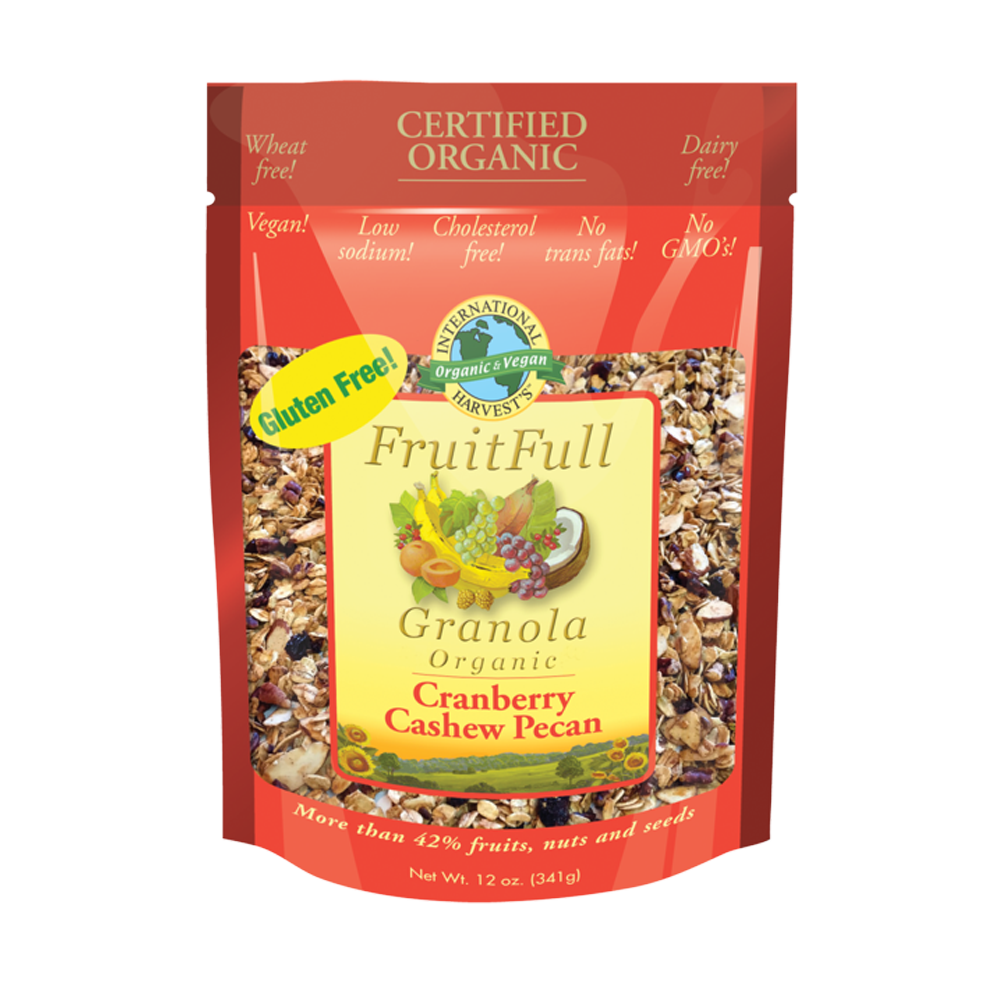 Cranberry Cashew Pecan FruitFull Granola