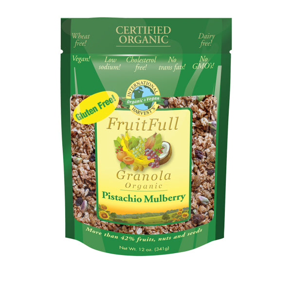 Pistachio Mulberry FruitFull Granola