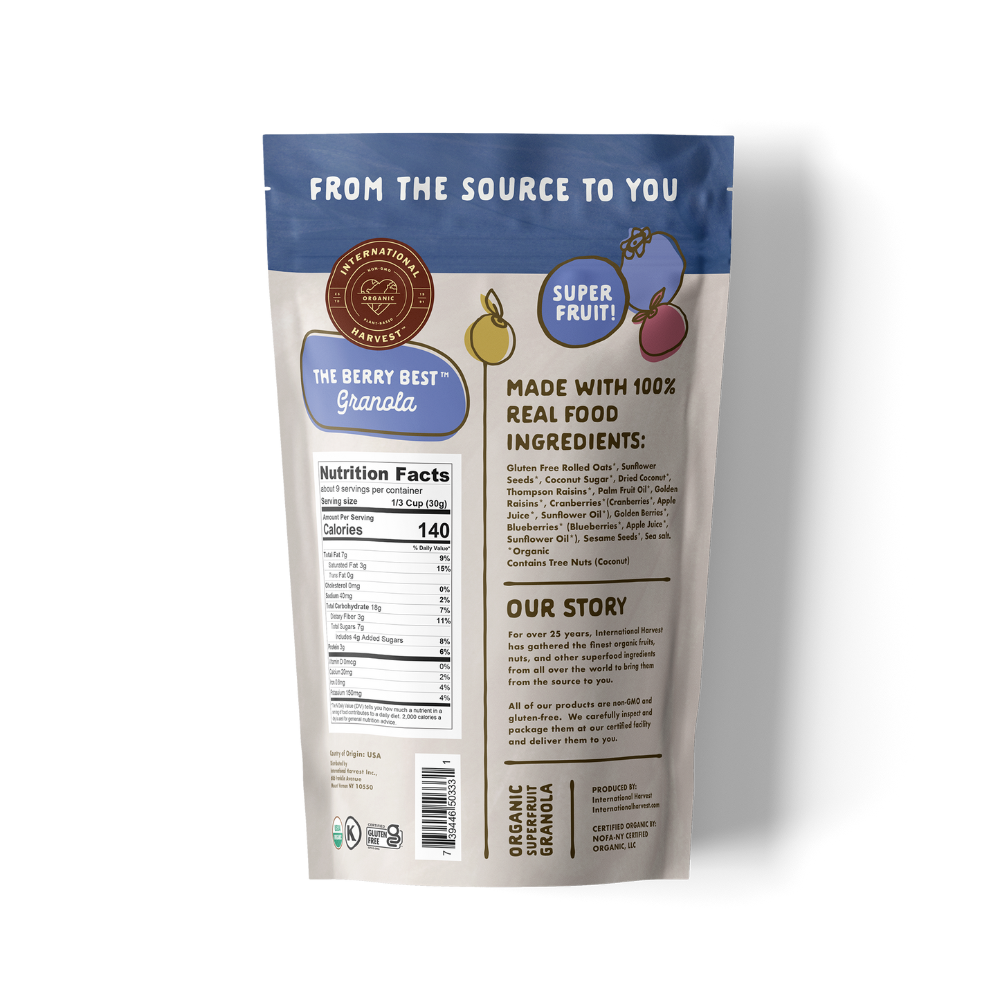 The Berry Best Granola