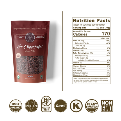 Go Chocolate! Cacao Nibs