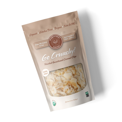 Go Crunchy! Roasted Sweetened Coconut Chips