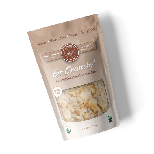 Go Crunchy! Roasted Sweetened Coconut Chips
