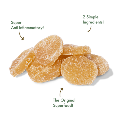 Go Ginger! Crystallized Ginger Medallions