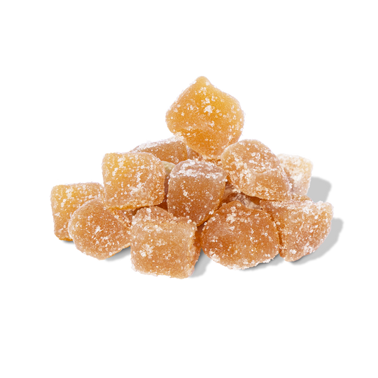 Go Ginger! Crystallized Ginger Squares