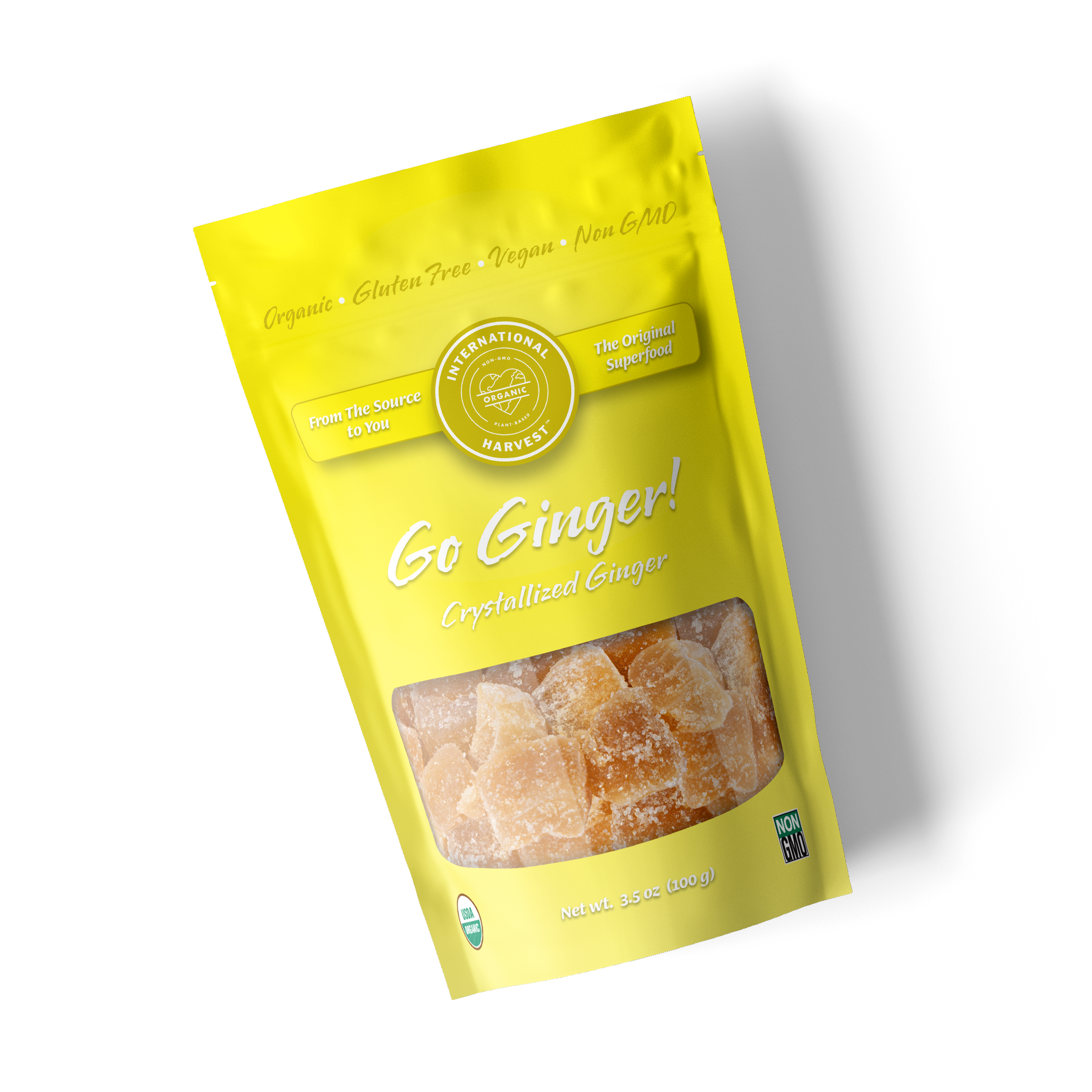 Go Ginger! Crystallized Ginger Squares – International Harvest