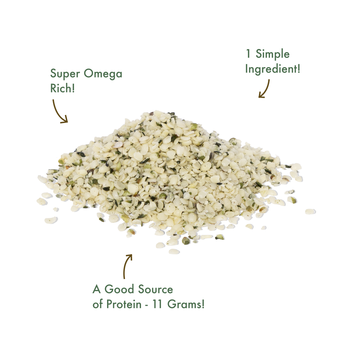 Go Hemp! Hulled Hemp Seeds