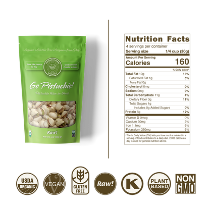 Go Pistachio! Pistachios in Shell