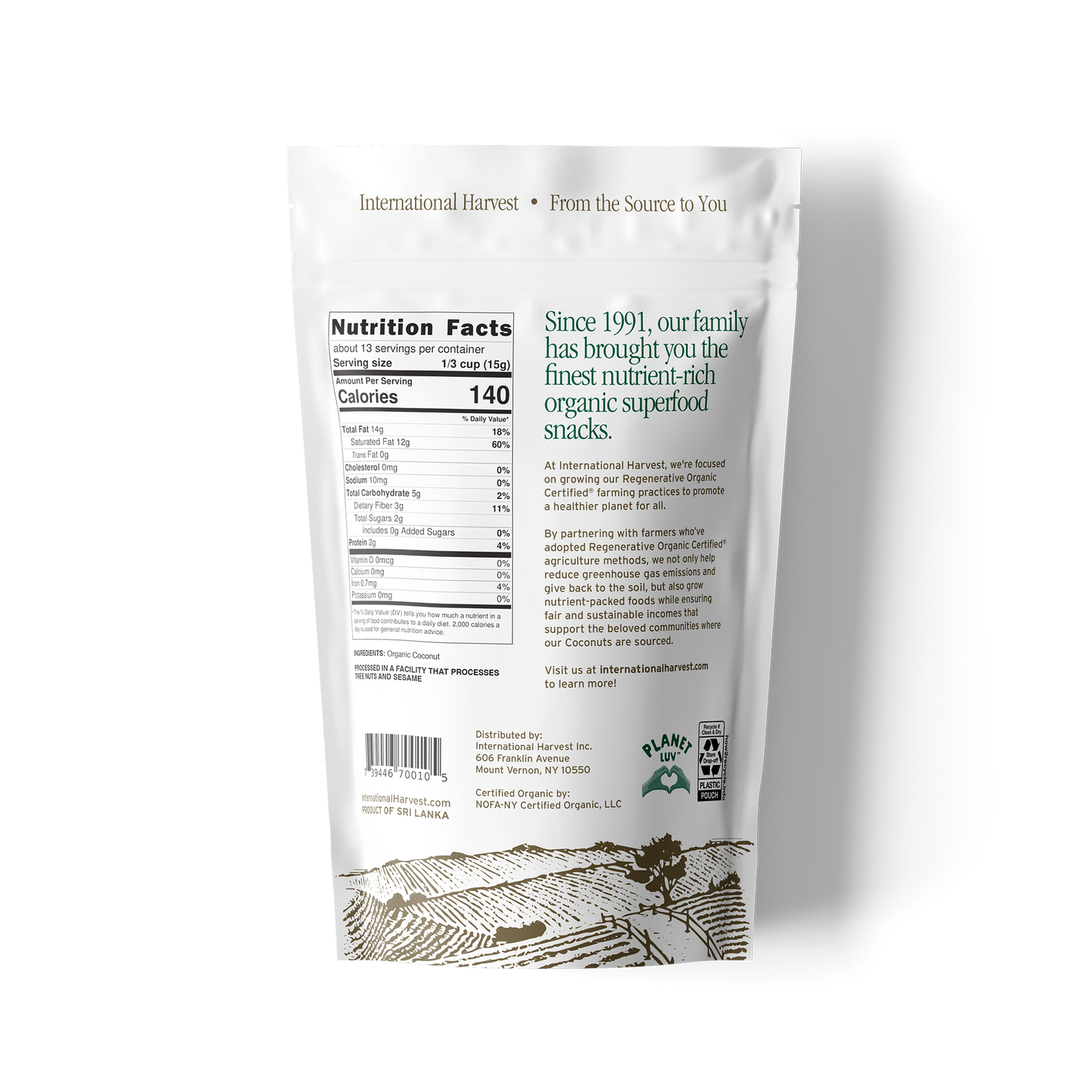 Go Regenerative! Organic Coconut Smiles
