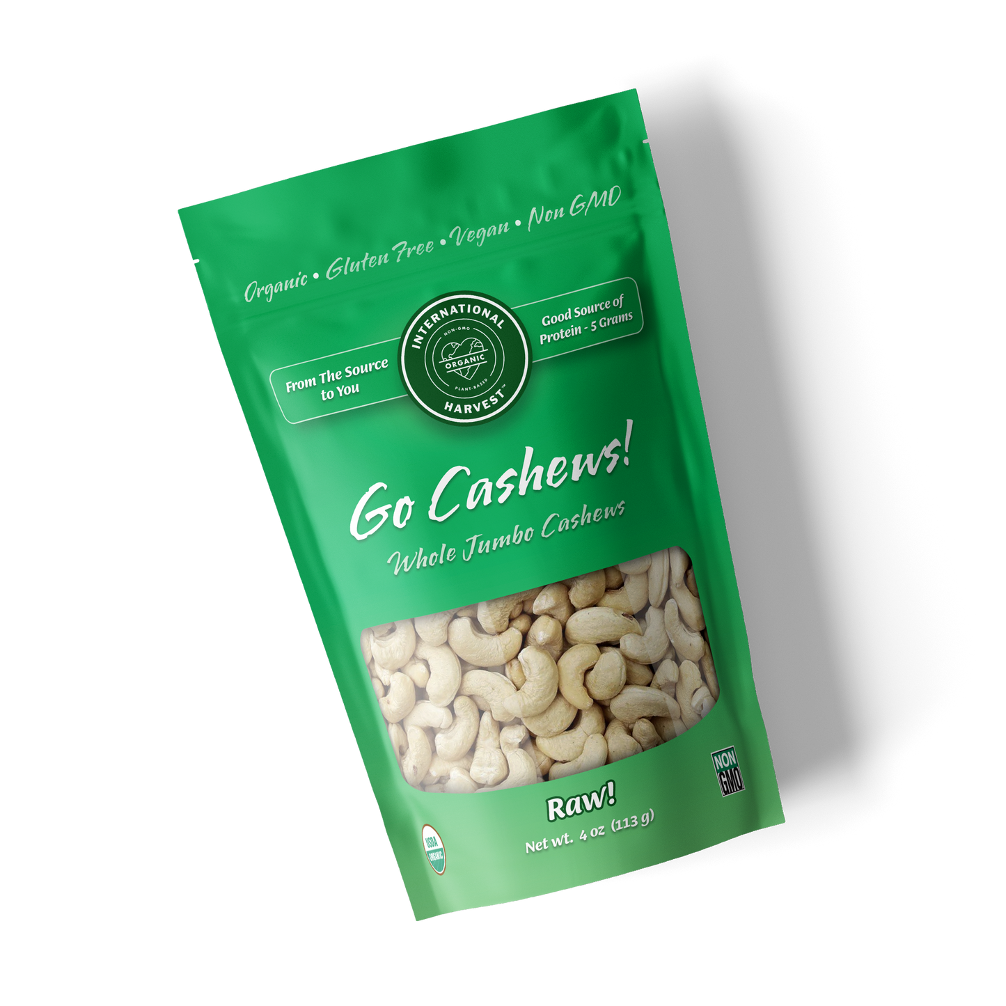 Go Cashews! Whole Jumbo Cashews