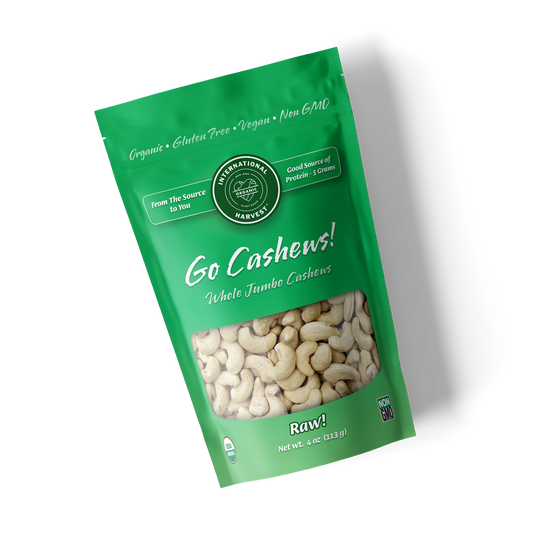 Go Cashews! Whole Jumbo Cashews
