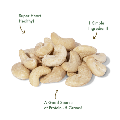 Go Cashews! Really Raw Jumbo Cashews