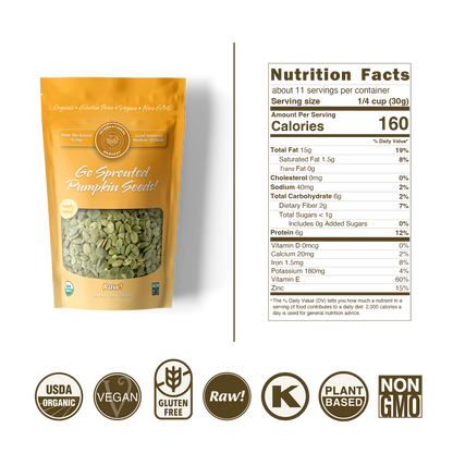 Go Sprouted Pumpkin Seeds!