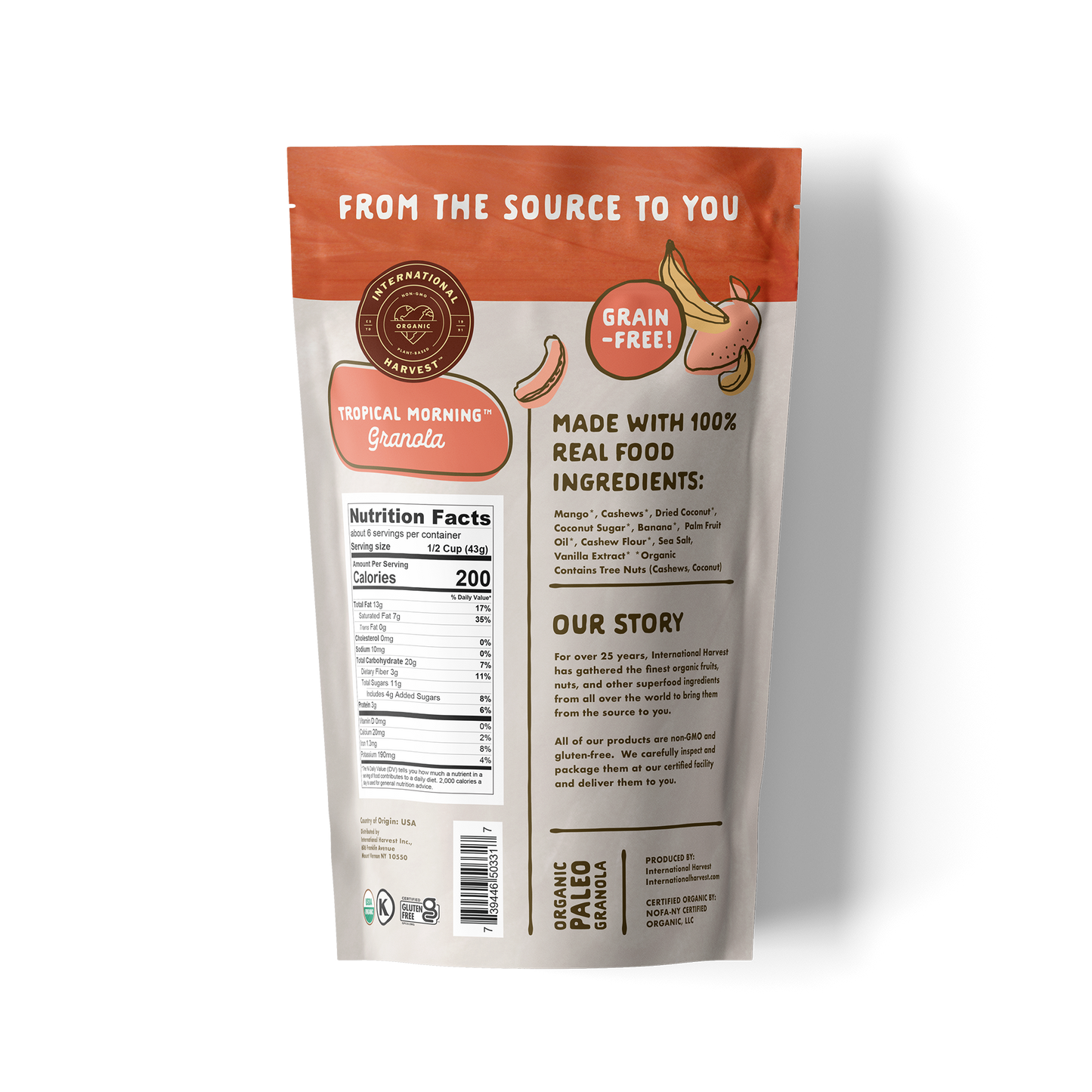 Tropical Morning Granola