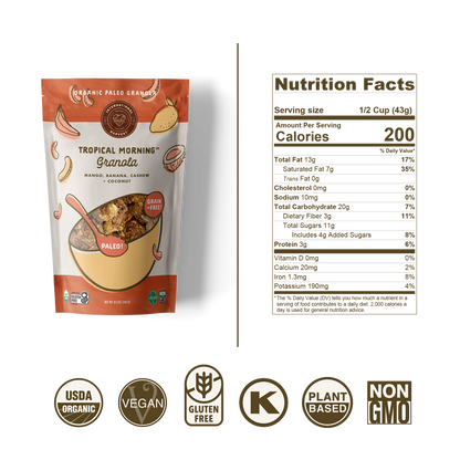 Tropical Morning Granola