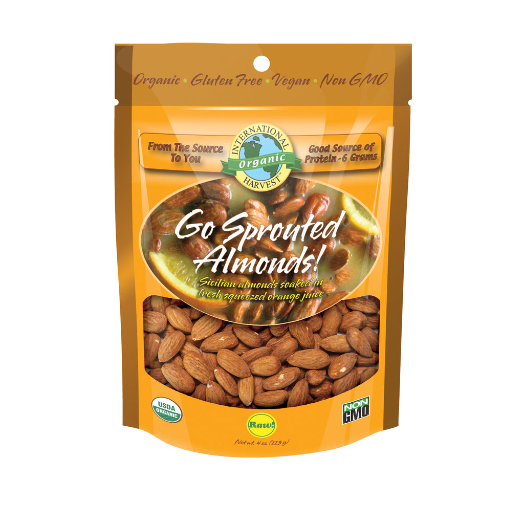 Go Sprouted Almonds!