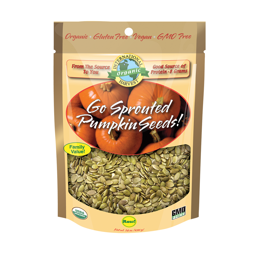 Go Sprouted Pumpkin Seeds!
