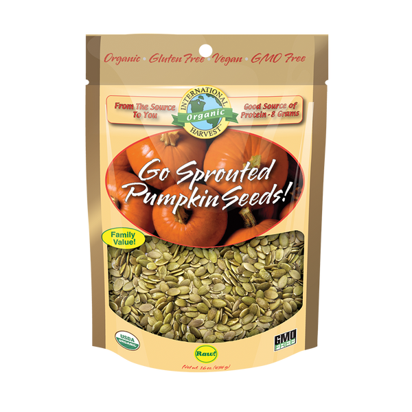 Go Sprouted Pumpkin Seeds!